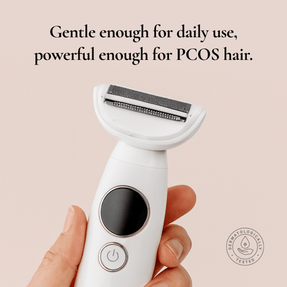 Australia’s #1 PCOS facial hair trimmer with premium design, cordless and dermatologist-approved.